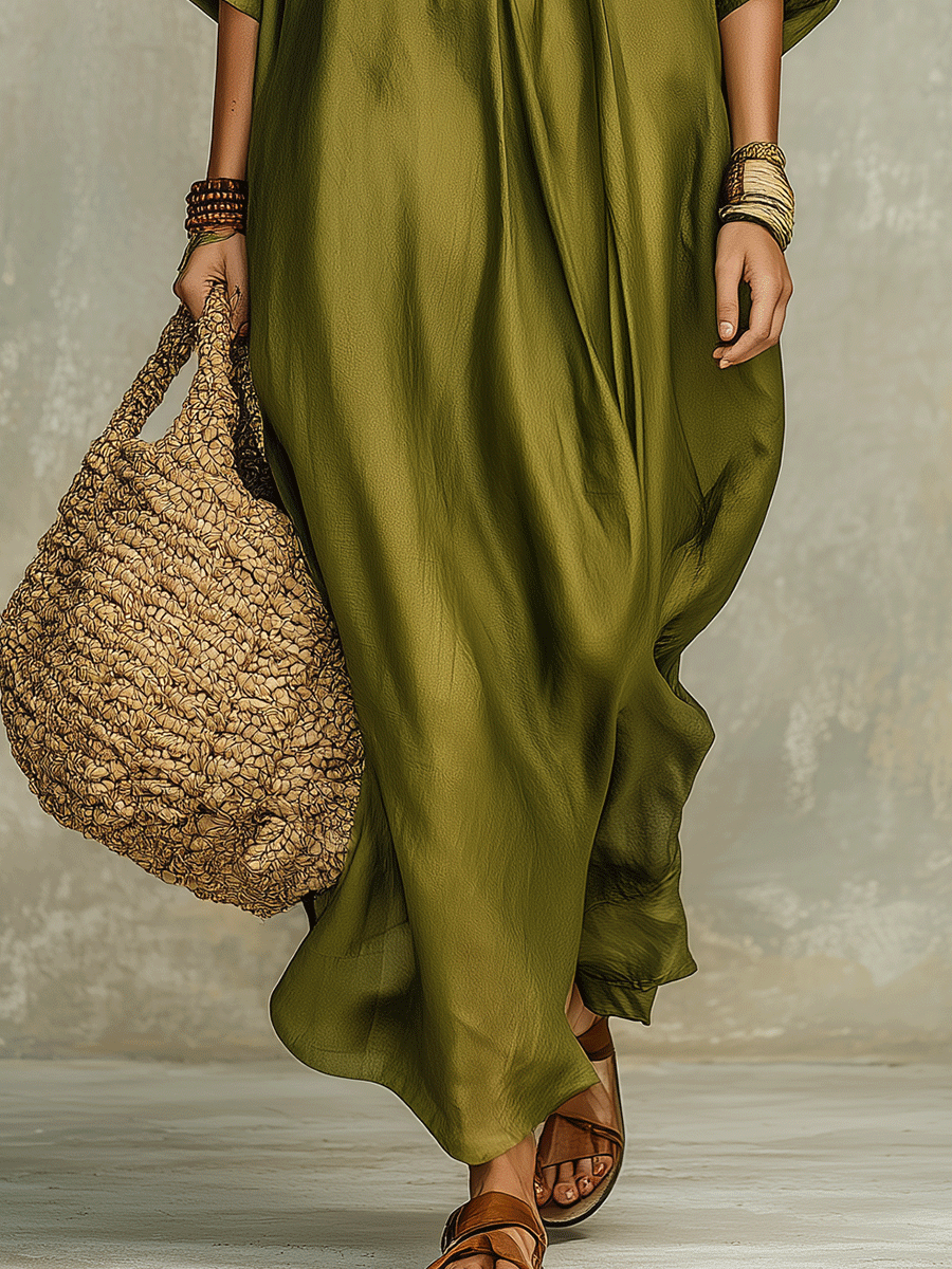 Valorine™ | Relaxed Bohemian Maxi Dress