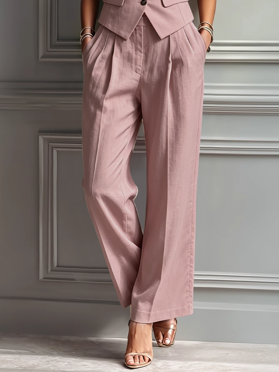 Jemelle™ | Vest Pant Set