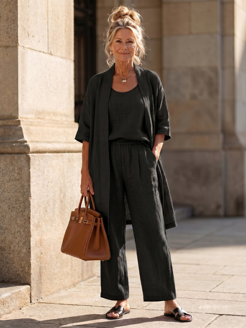 Montrose™ | Three Piece Relaxed Top Pant Set