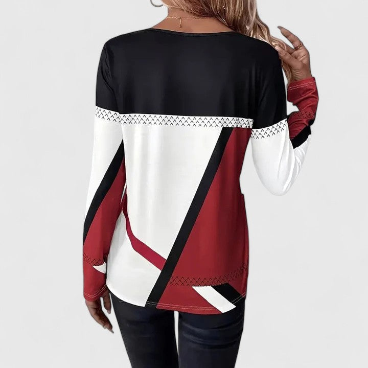 Kerryn™ | Printed Long Sleeve Top