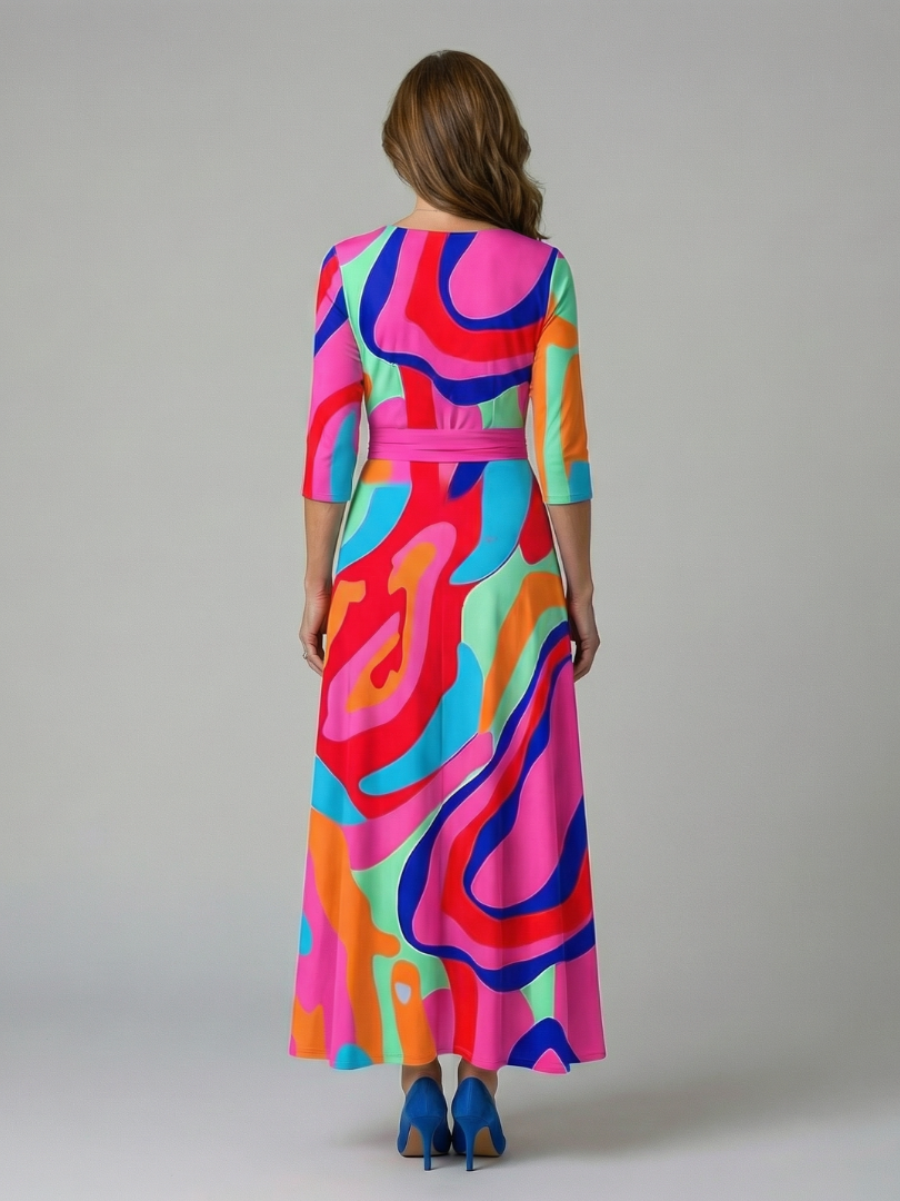 Natalia™ | Elegant Midi Dress