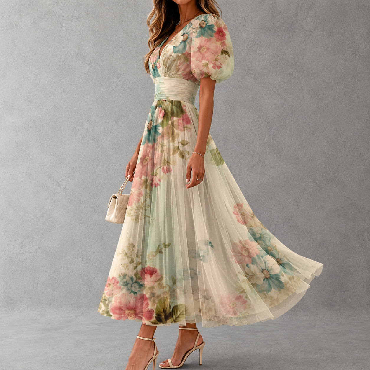 Marguerite™ | Floral Maxi Dress