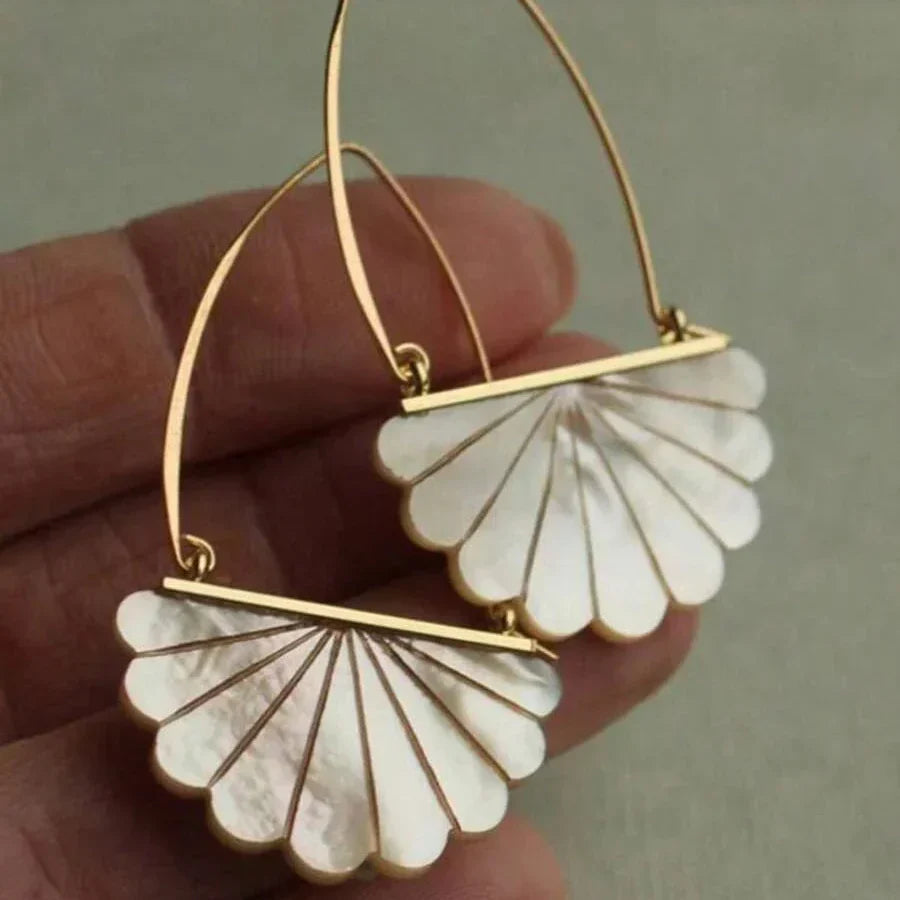 Fanchette™ | Vintage Boho Style Artistic Bridal Earrings