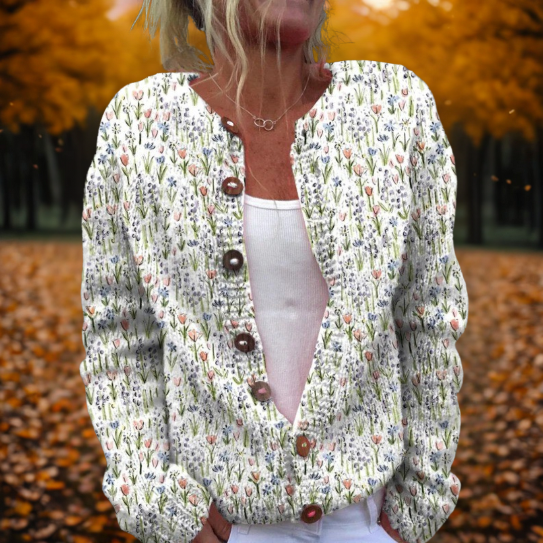 Spring Art Cardigan