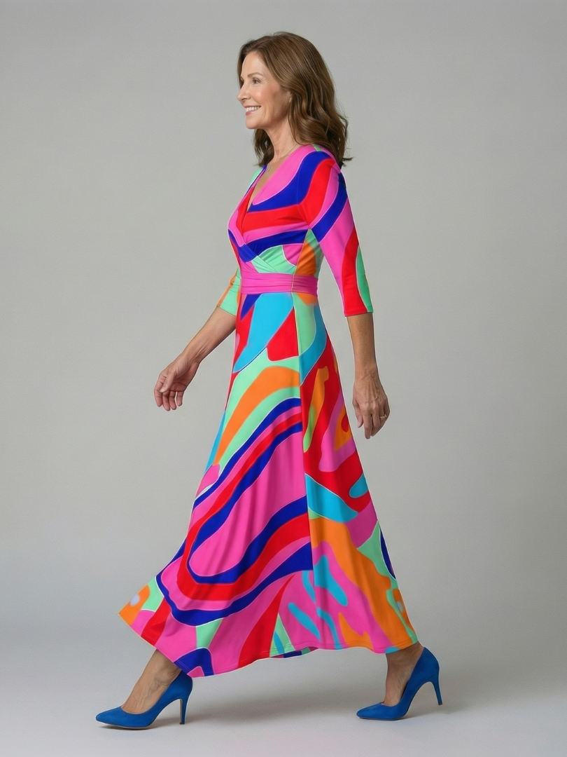 Natalia™ | Elegant Midi Dress