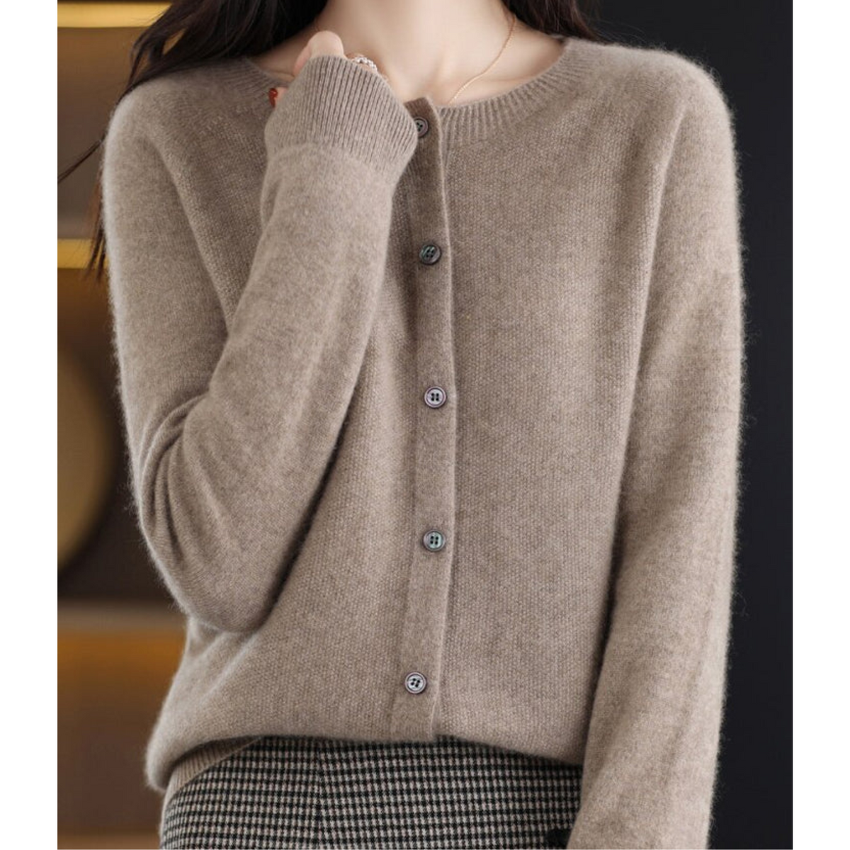 Sidra™ | Open Front Knit Cardigan