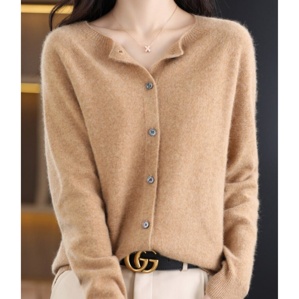 Sidra™ | Open Front Knit Cardigan