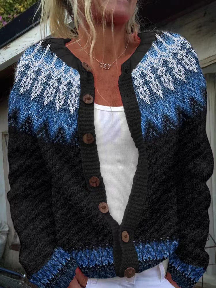 Tundra™ | Retro Button-Front Cardigan