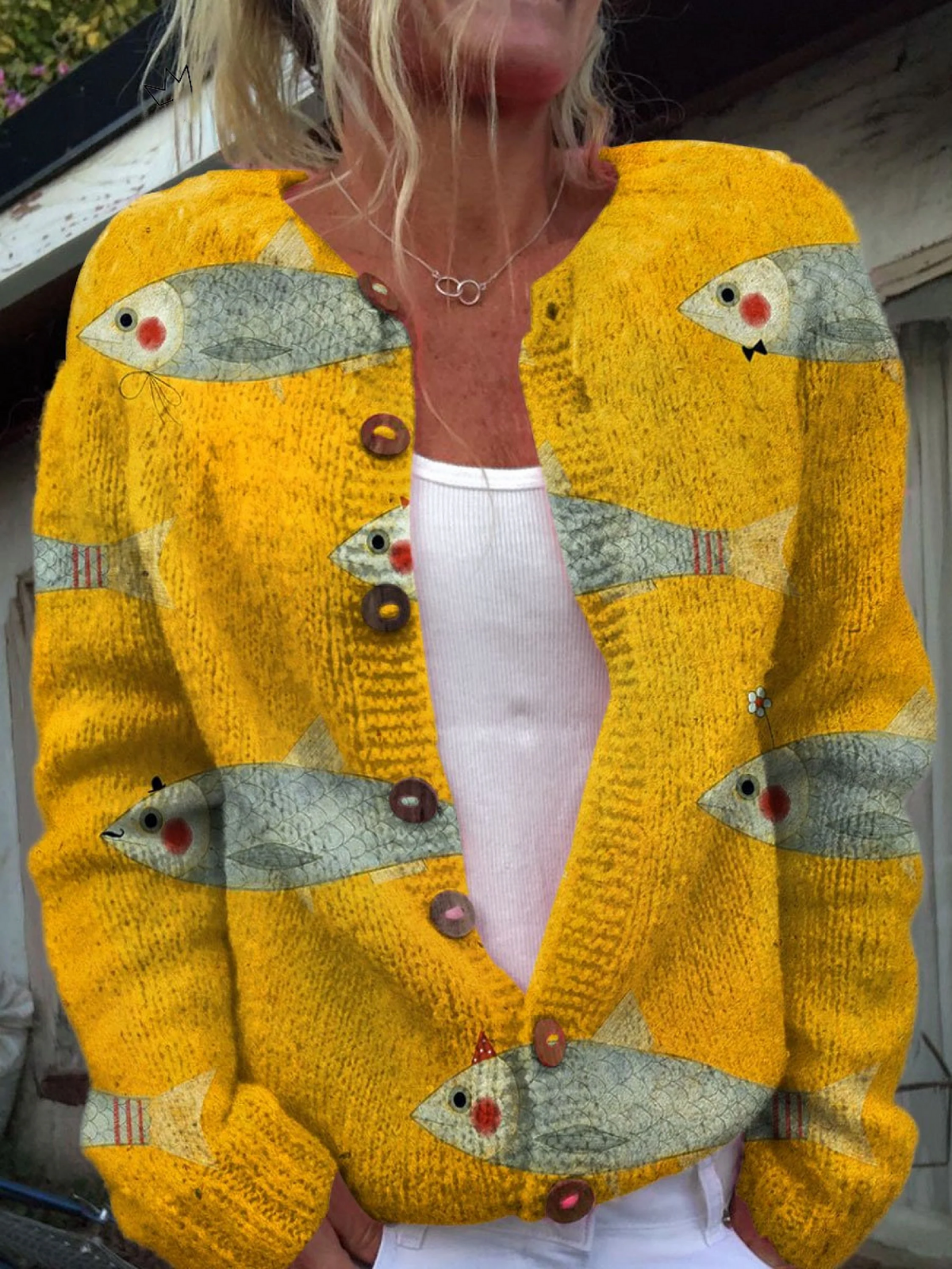 Daphne™ | Vintage Knit Cardigan Sweater