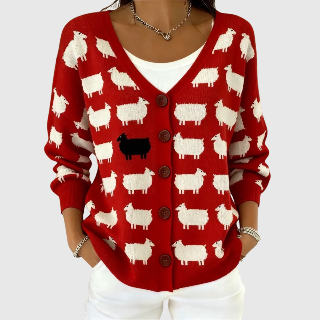 Iverna™ | Button-Front Knit Cardigan