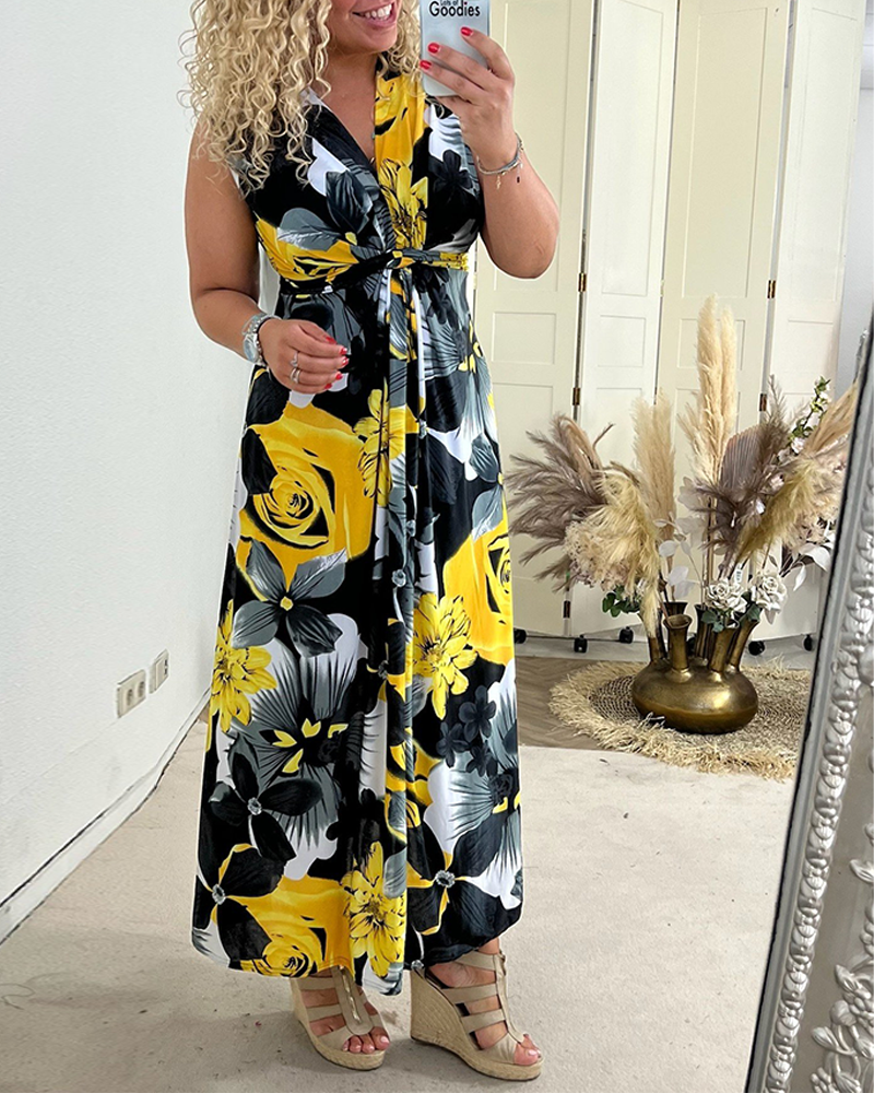 Hollis™ | Elegant Floral Maxi Summer Dress