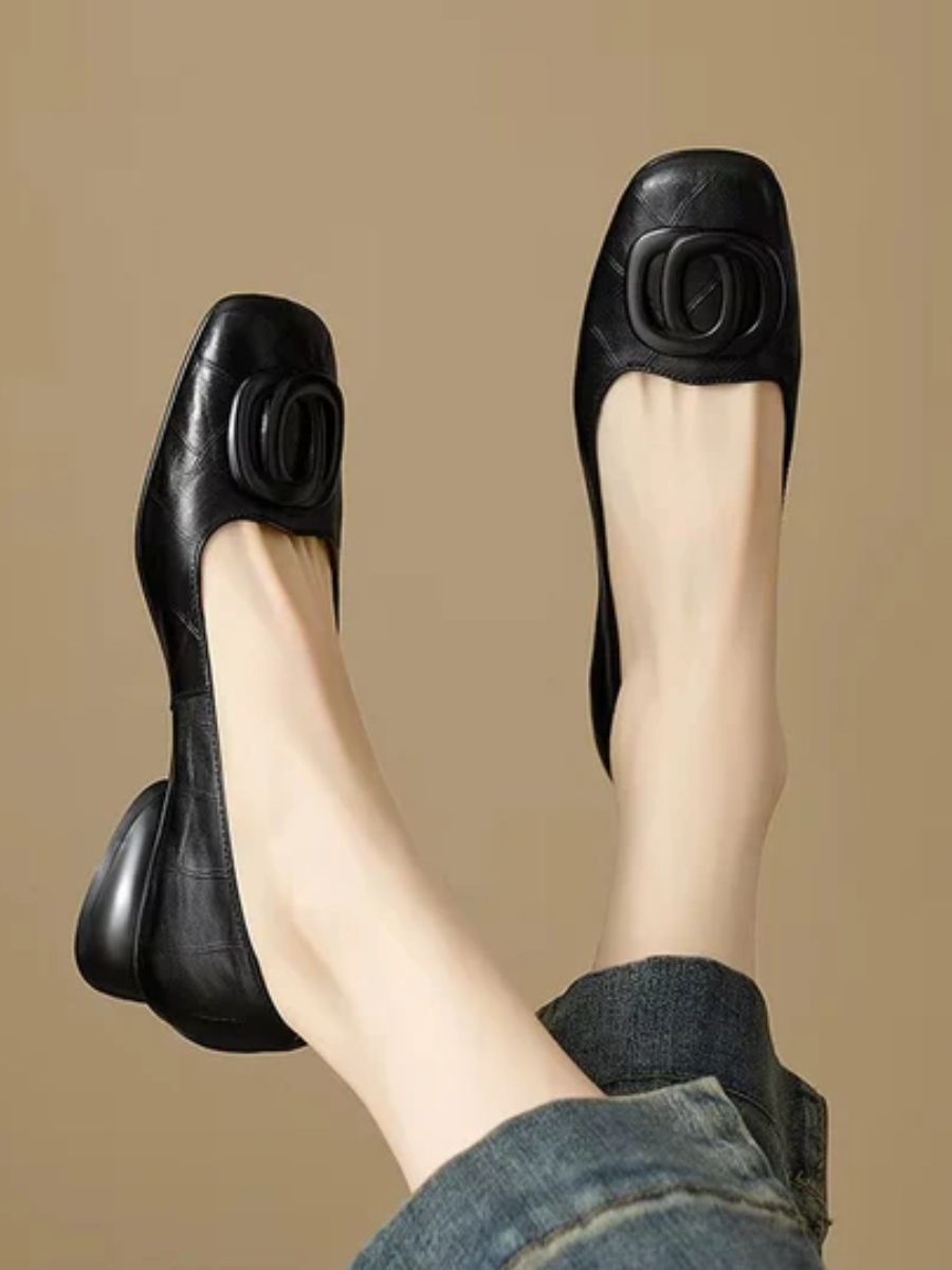 Adriana™ | Square Toe Flats
