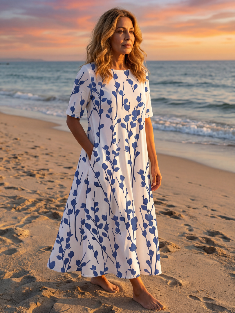 Romilly™ | Floral Midi Dress