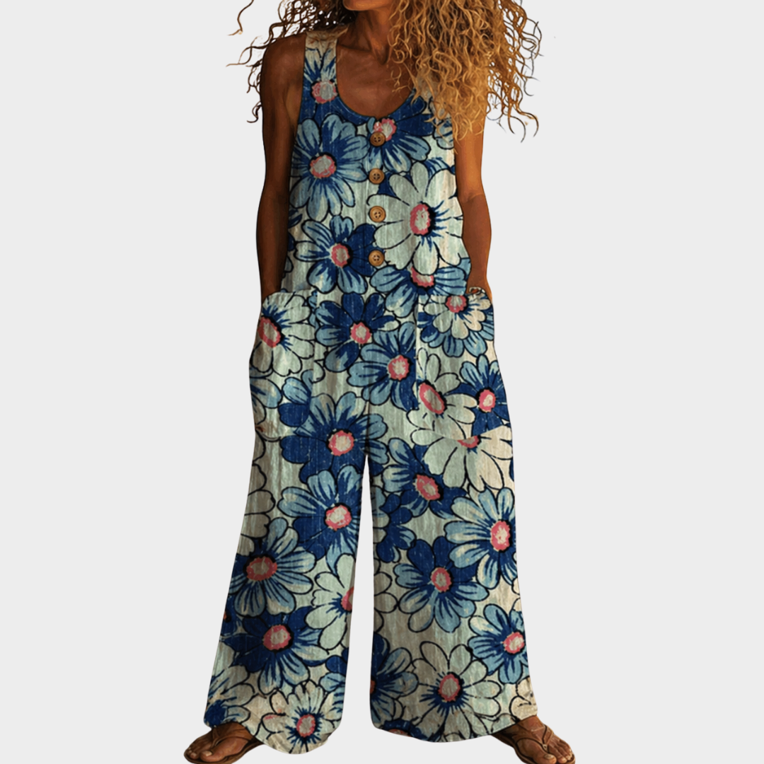 Daisanne™ | Garden Floral Jumpsuit