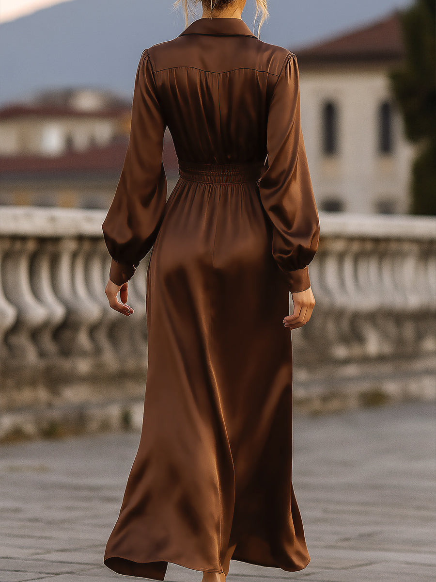 Valentina™ | Cinched Waist Maxi Dress