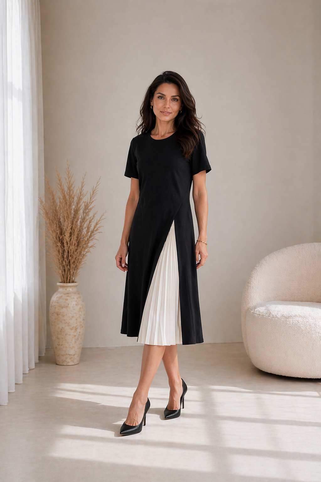 Monika™ | Elegant Midi Dress