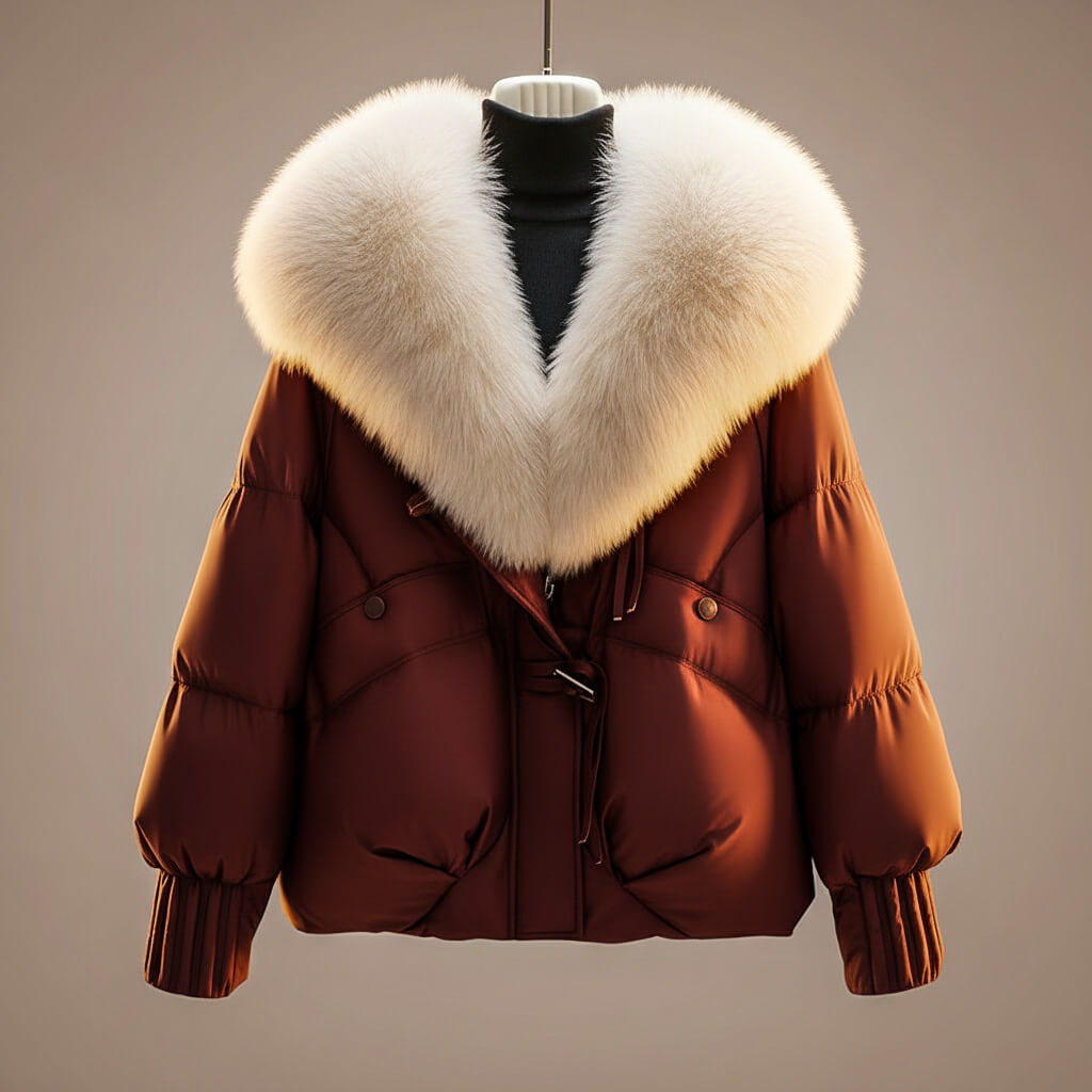 Georgiana™ | Elegant Coat with Statement Collar