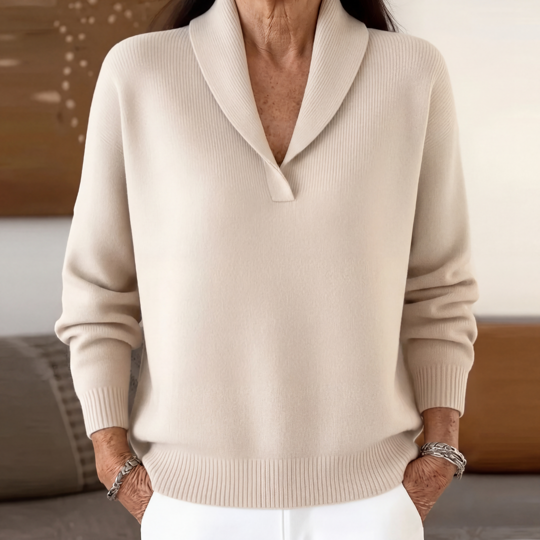 Margaret | Women's Forgiving-Fit V-Neck Sweater
