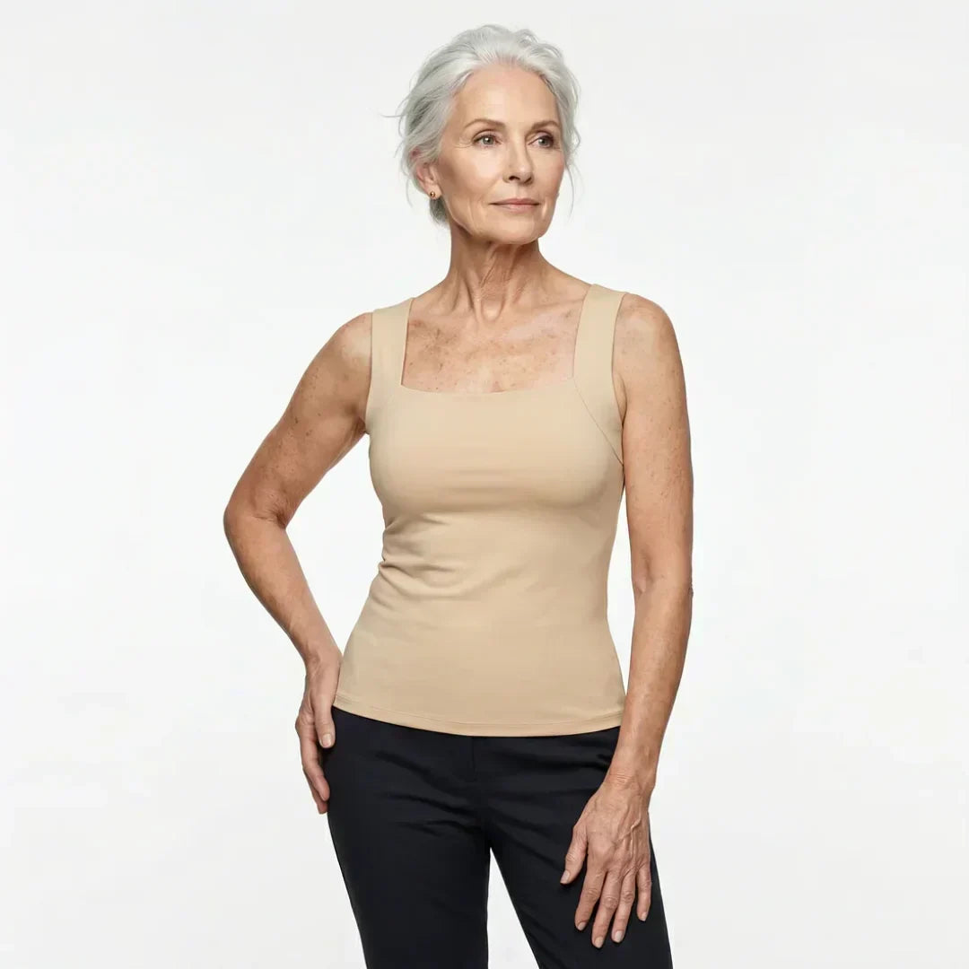 Ruvelle™ | Built-In Support Bra Tank Top