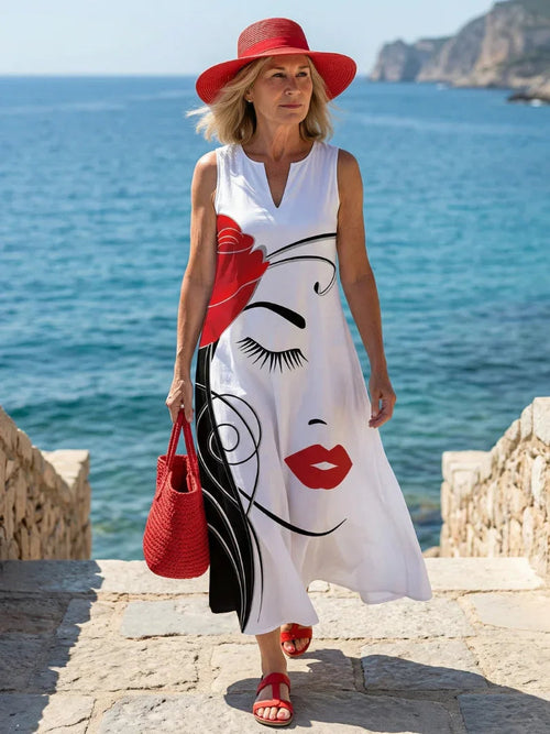 Beatrix™ | Quiet Flow Maxi Dress
