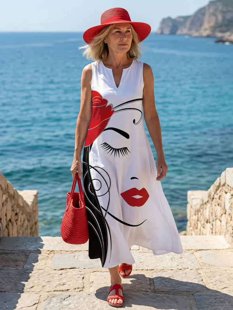 Beatrix™ | Quiet Flow Maxi Dress
