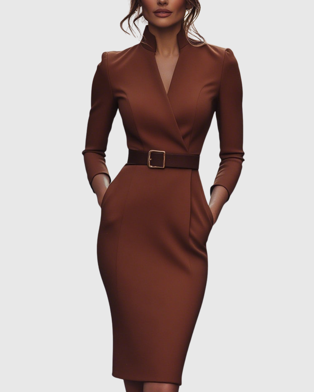 Refined Midi Dress