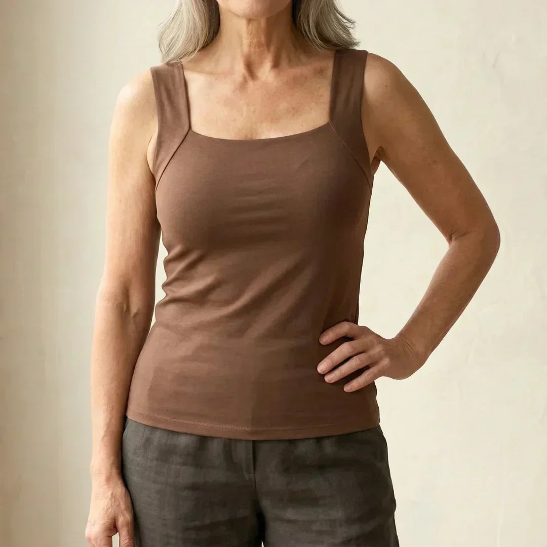 Ruvelle™ | Built-In Support Bra Tank Top