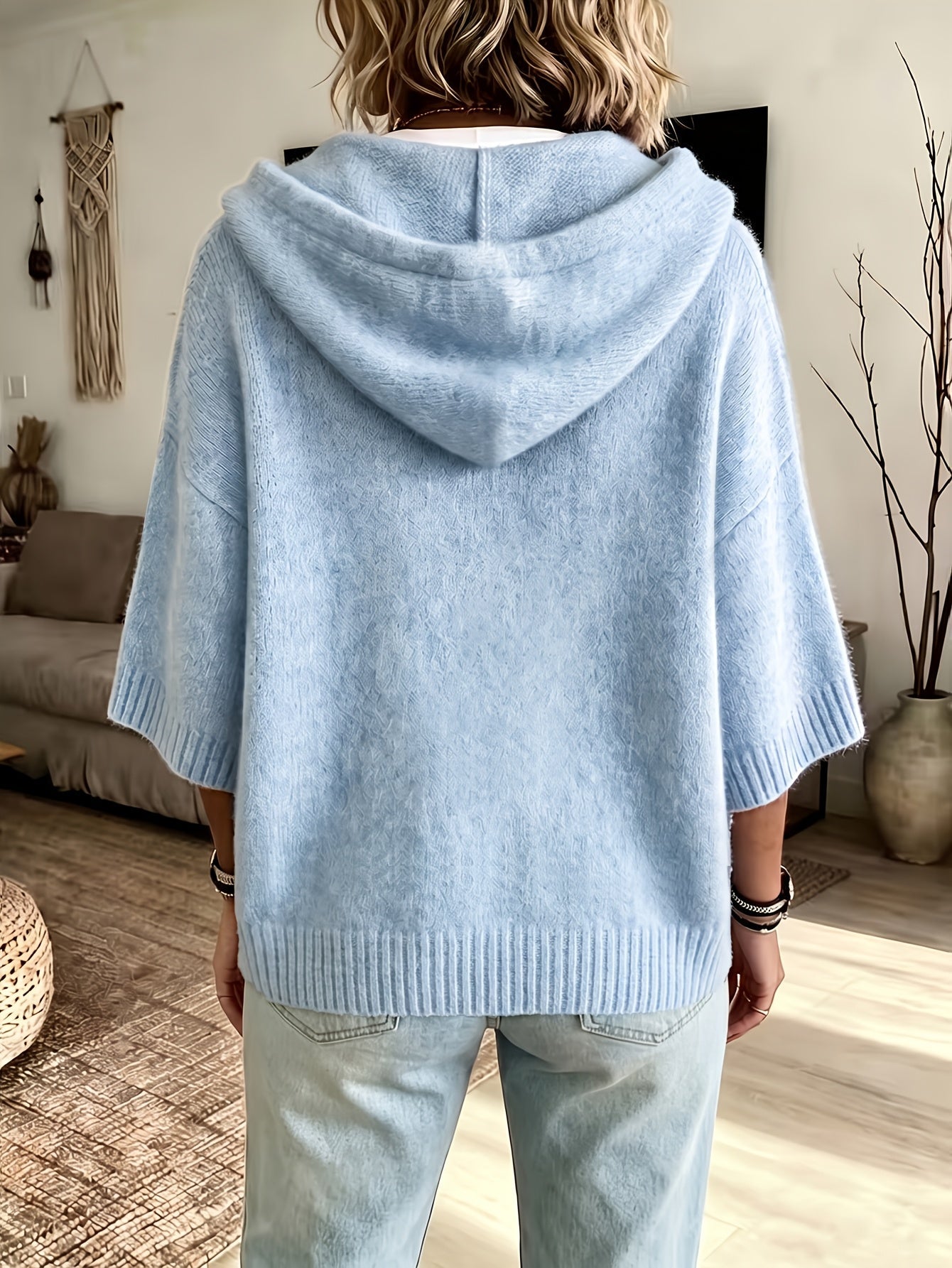 Jorvelle™ | Casual Hooded Button Sweater