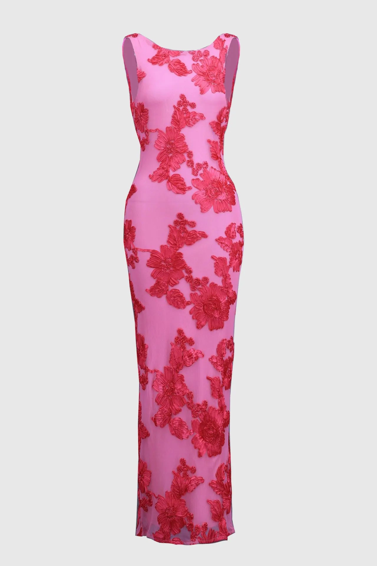Helena™ | Long Floral Print Dress