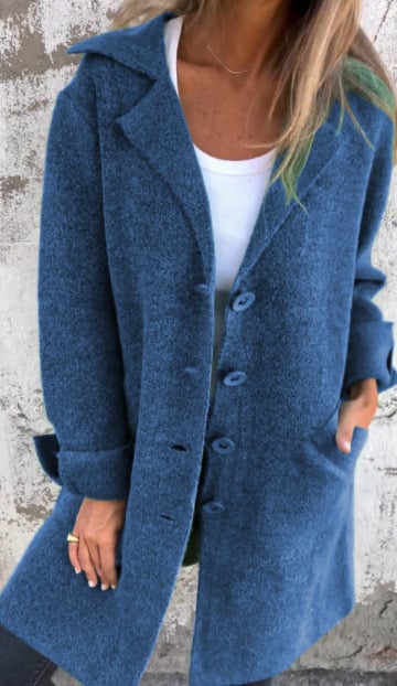 Bailey | Women's Long Casual Lapel Single-Breasted Coat