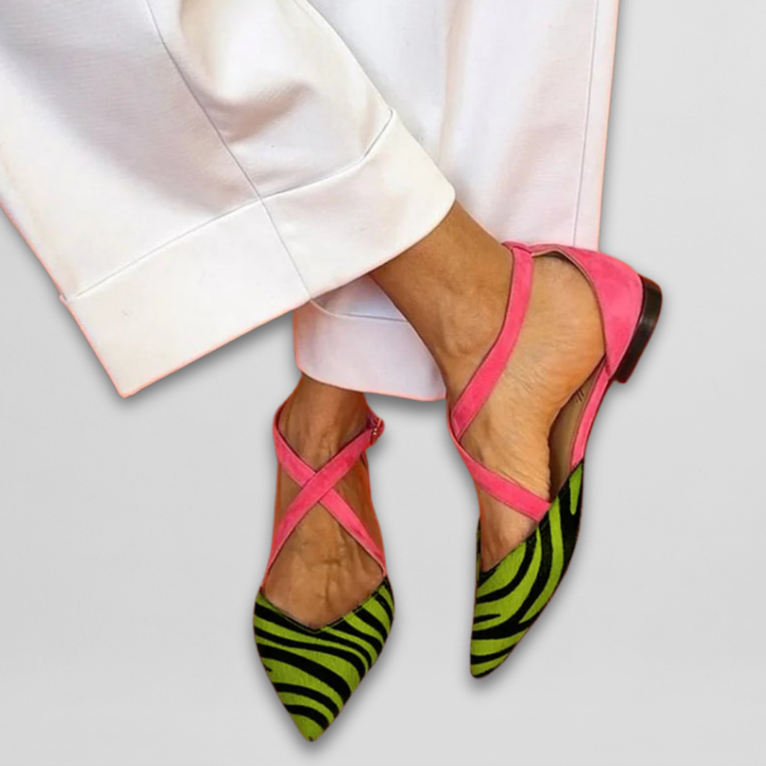 Glorine™ | Ballet Flats with Straps