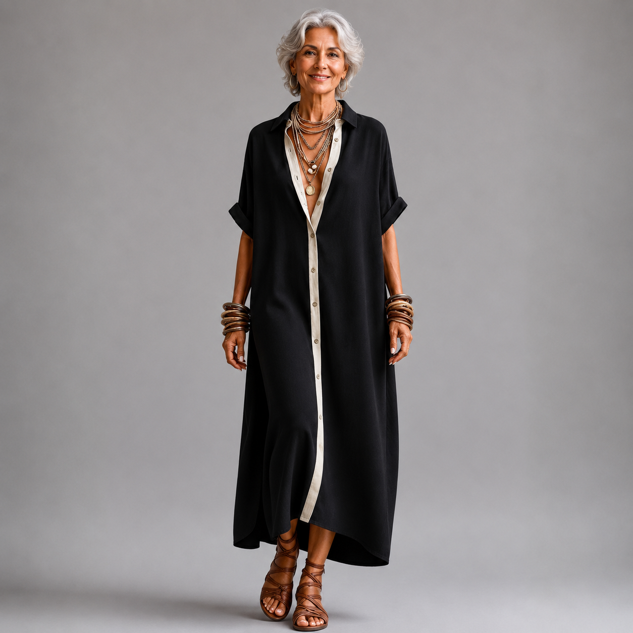 Romilly™ | Effortless Shirt Dress