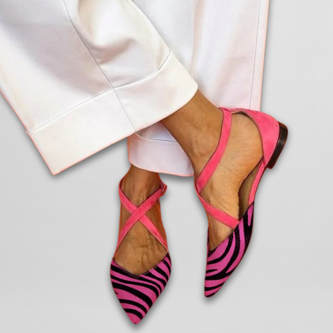 Glorine™ | Ballet Flats with Straps