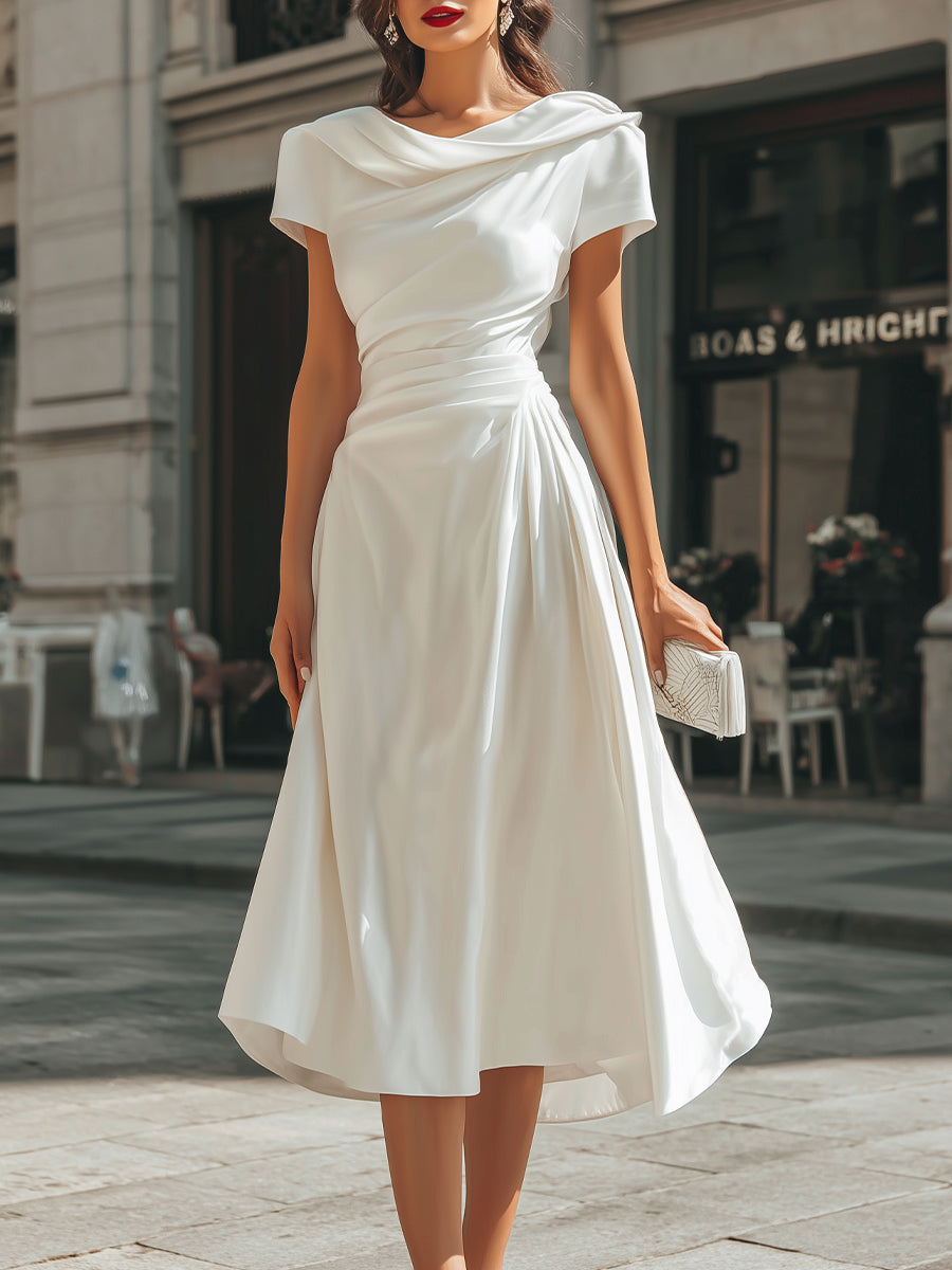 Celestina™ | Elegant Midi Dress