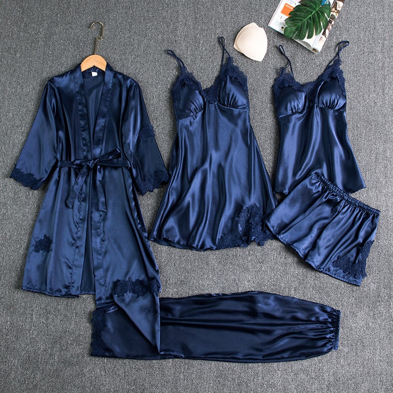 Imogen™ | 5-Piece Lace Nightwear Set