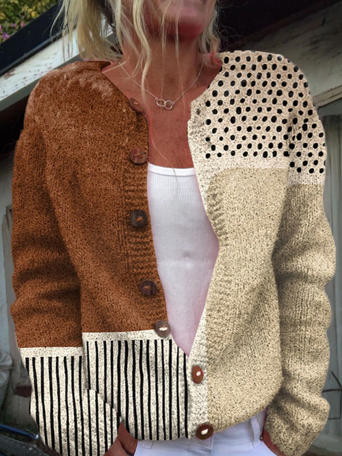 Eloise™ | Vintage Knit Cardigan Sweater