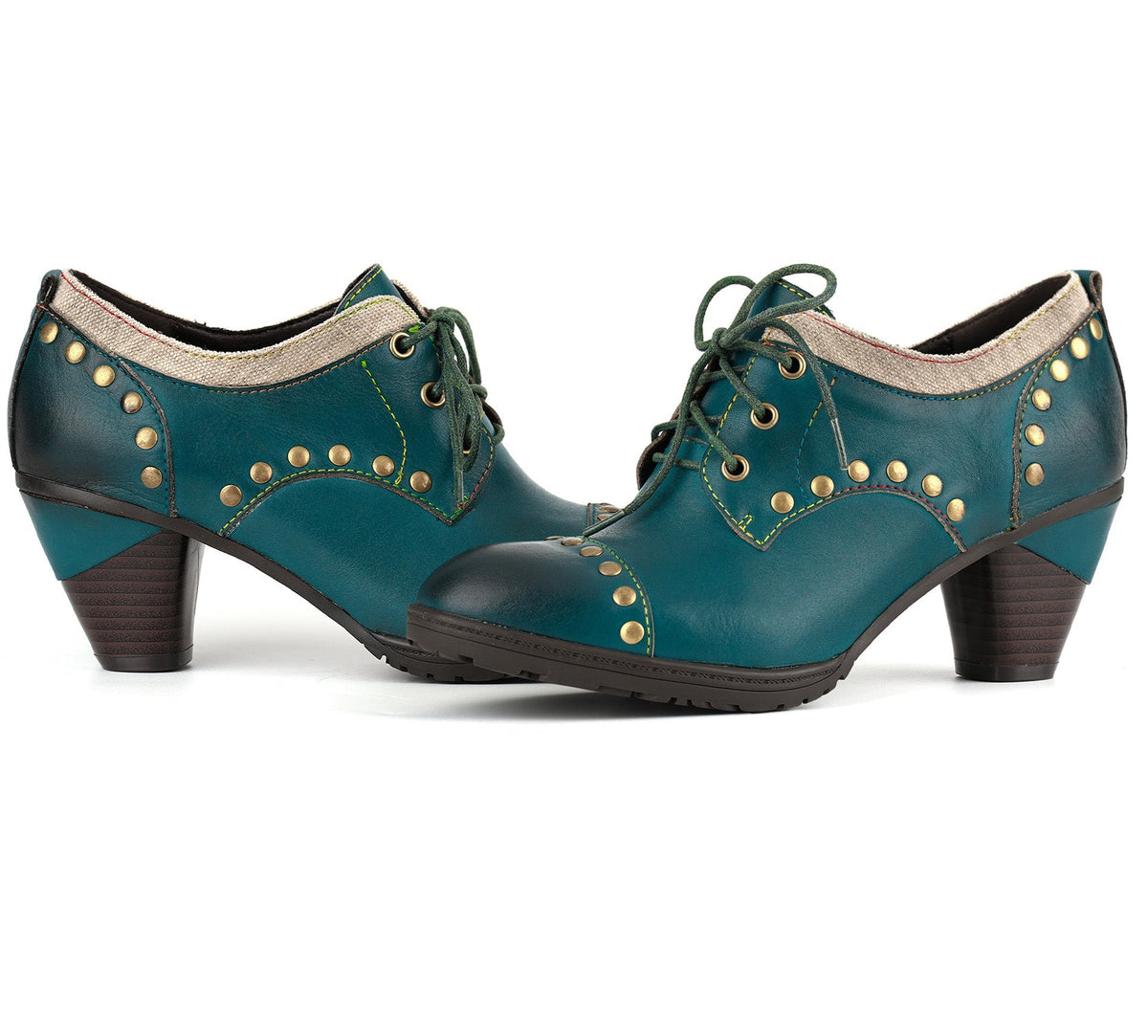 Olexa™ | Studded Oxford Heels