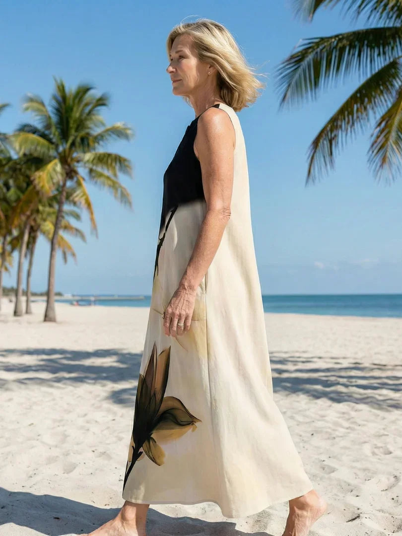Bellara™ | Gentle Fall Maxi Dress