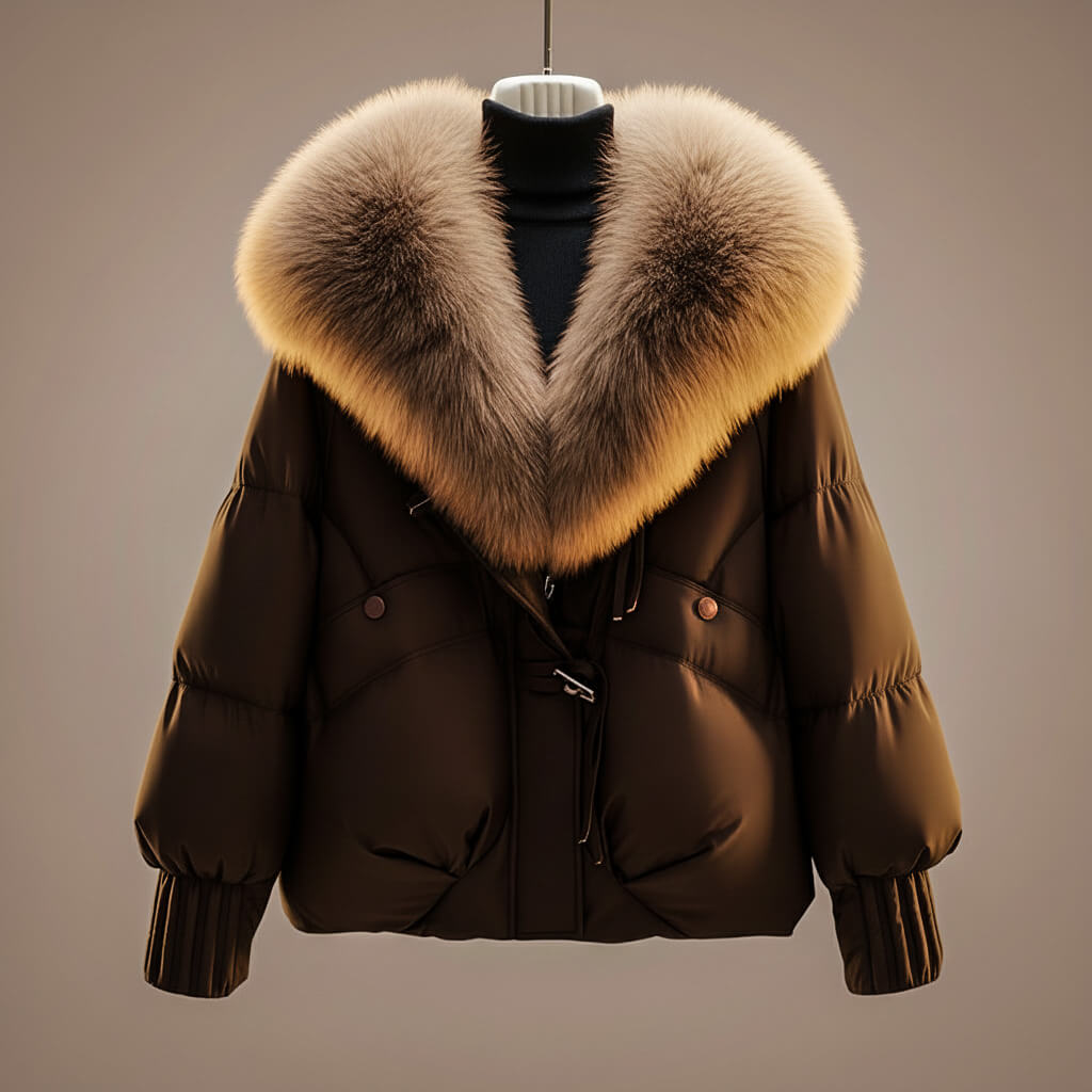 Georgiana™ | Elegant Coat with Statement Collar