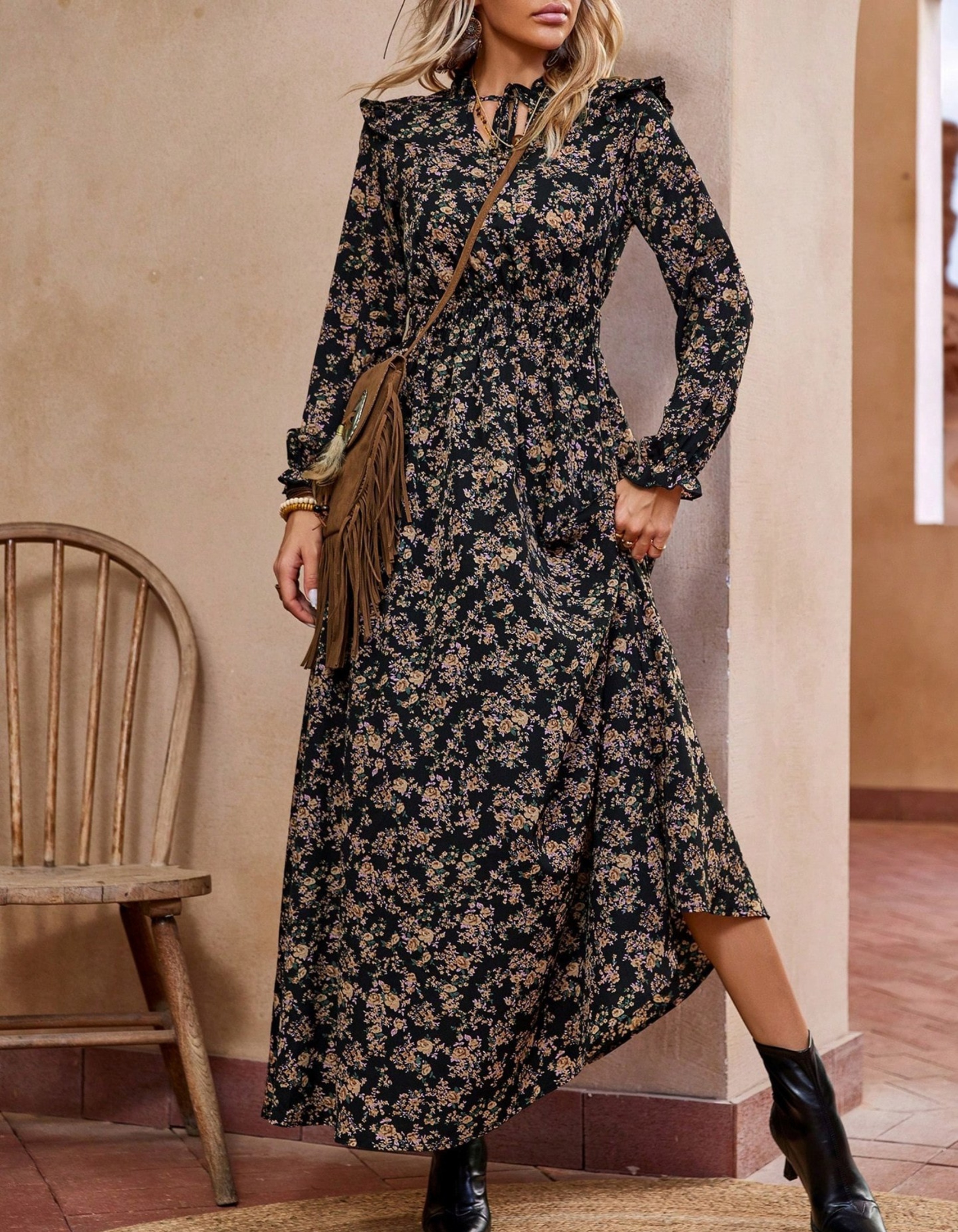Adela™ | Elegant Maxi Dress