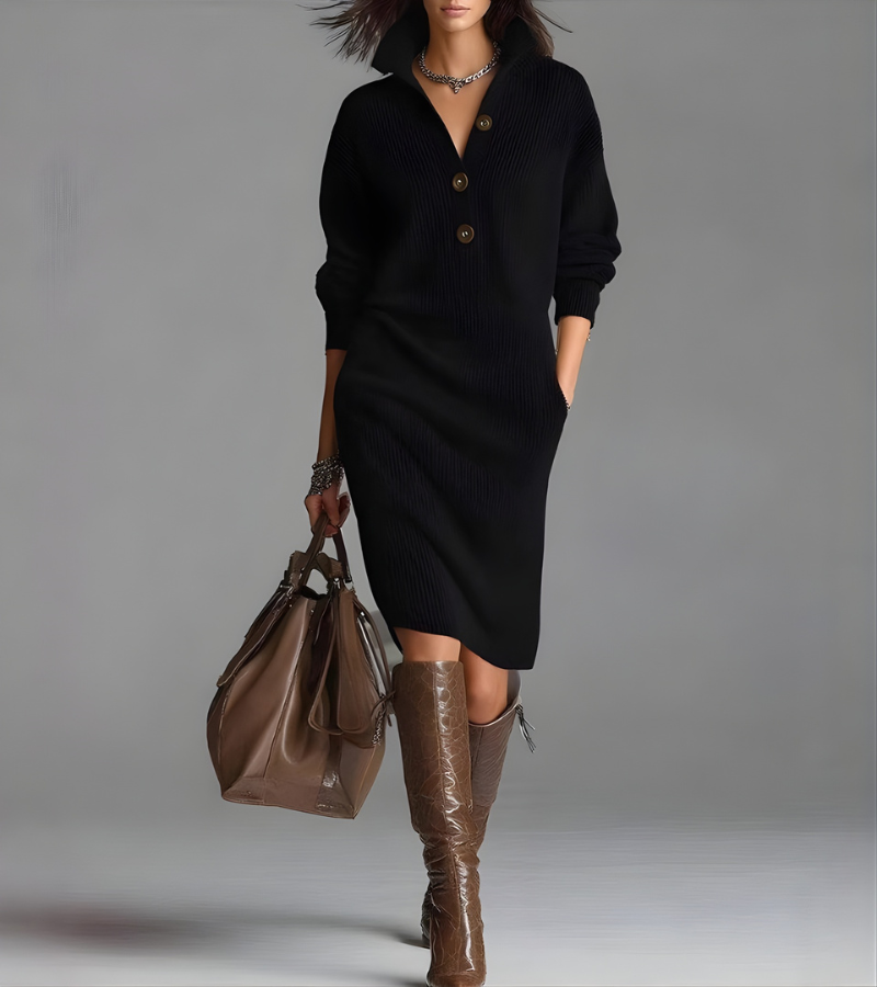 Madalyn | Women's Cozy Elegant Knit Dress