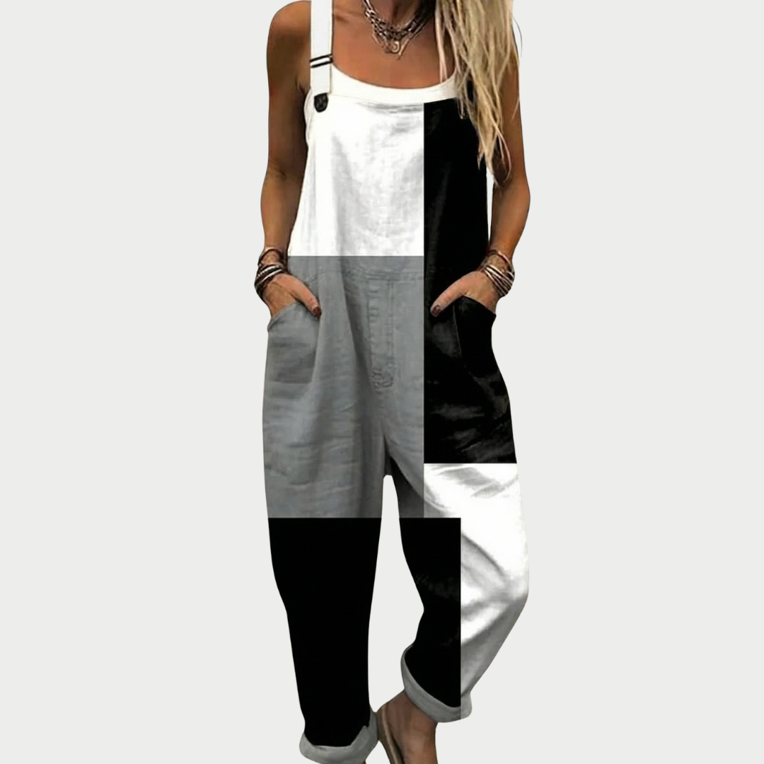 Aldessa™ | Printed Dungarees