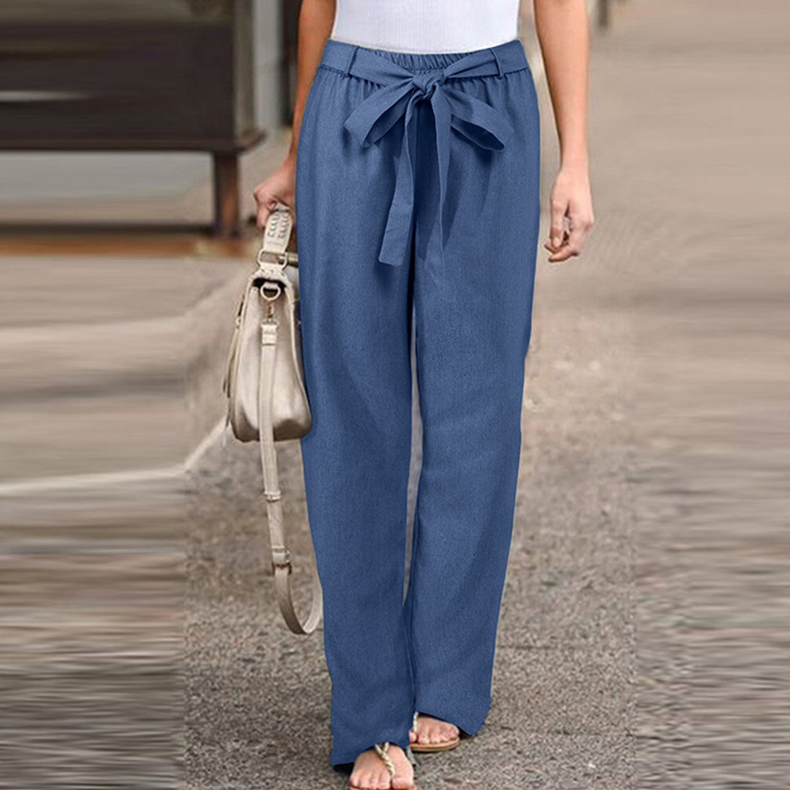 Mireille™ | Wide-Leg Drawstring Pants