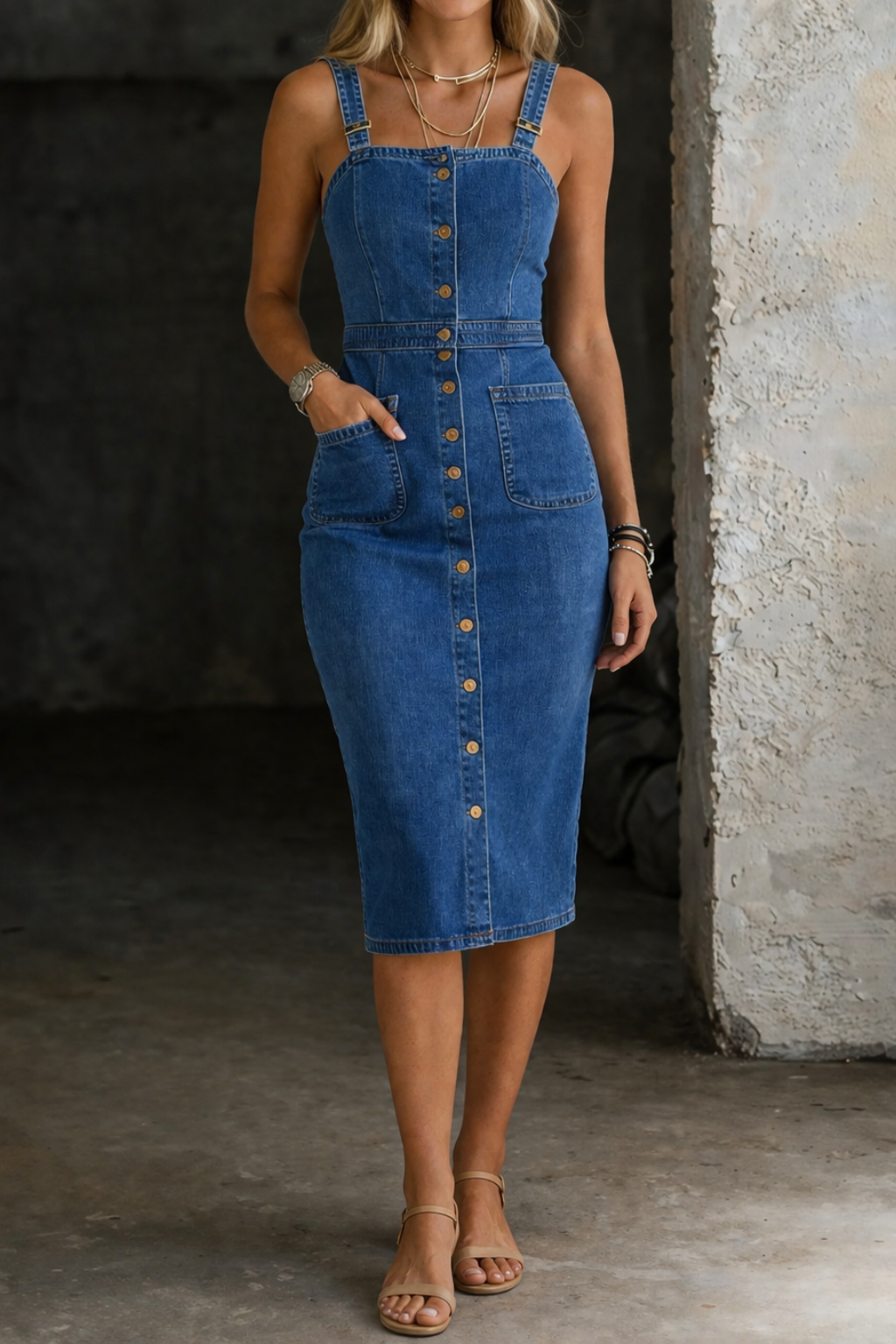 Novalette™ | Button-Up Dress