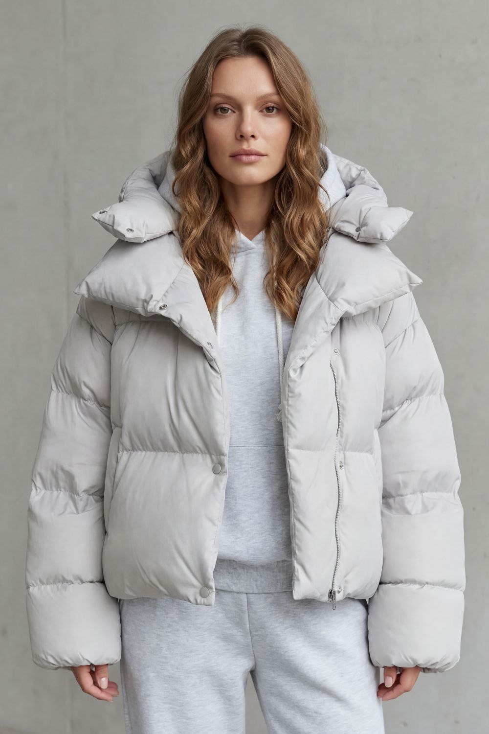 Women's Cloud Padded Cropped Puffer Jacket