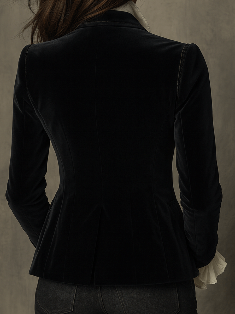 Floravel™ | Embroidered Tailored Blazer
