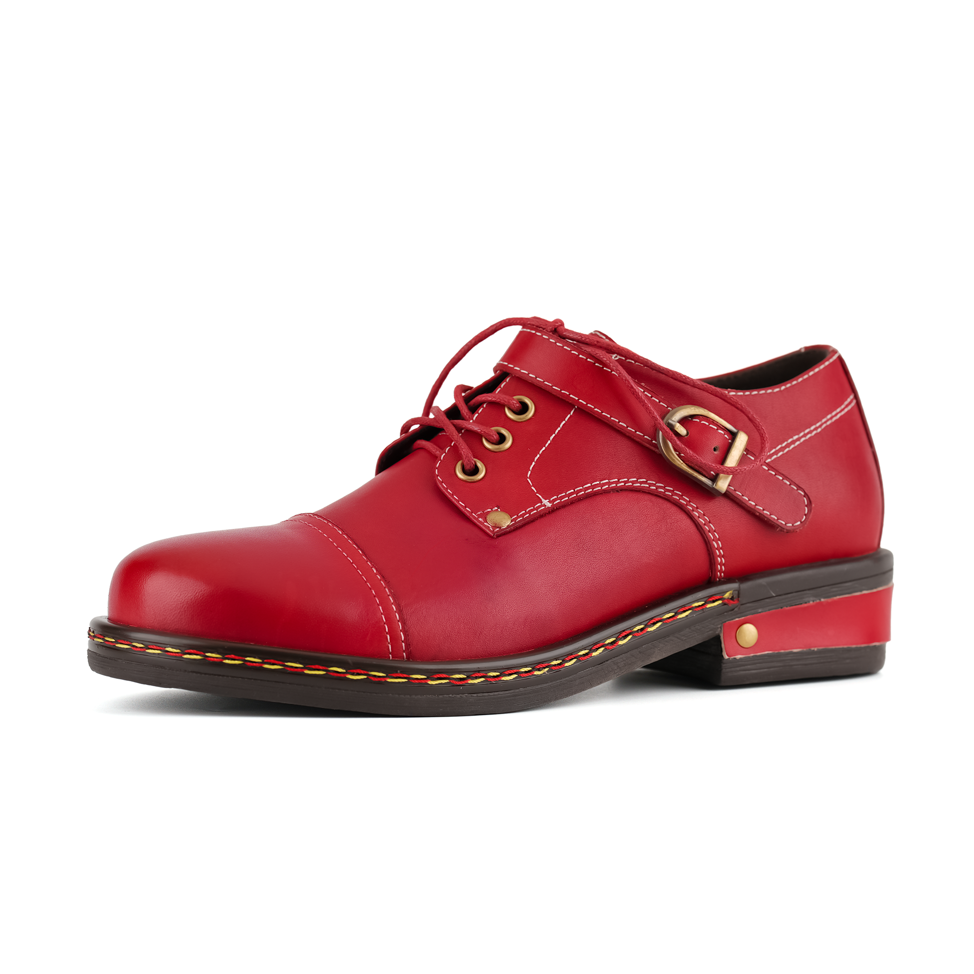 Valentina™ | Vintage Buckle Oxford Flat