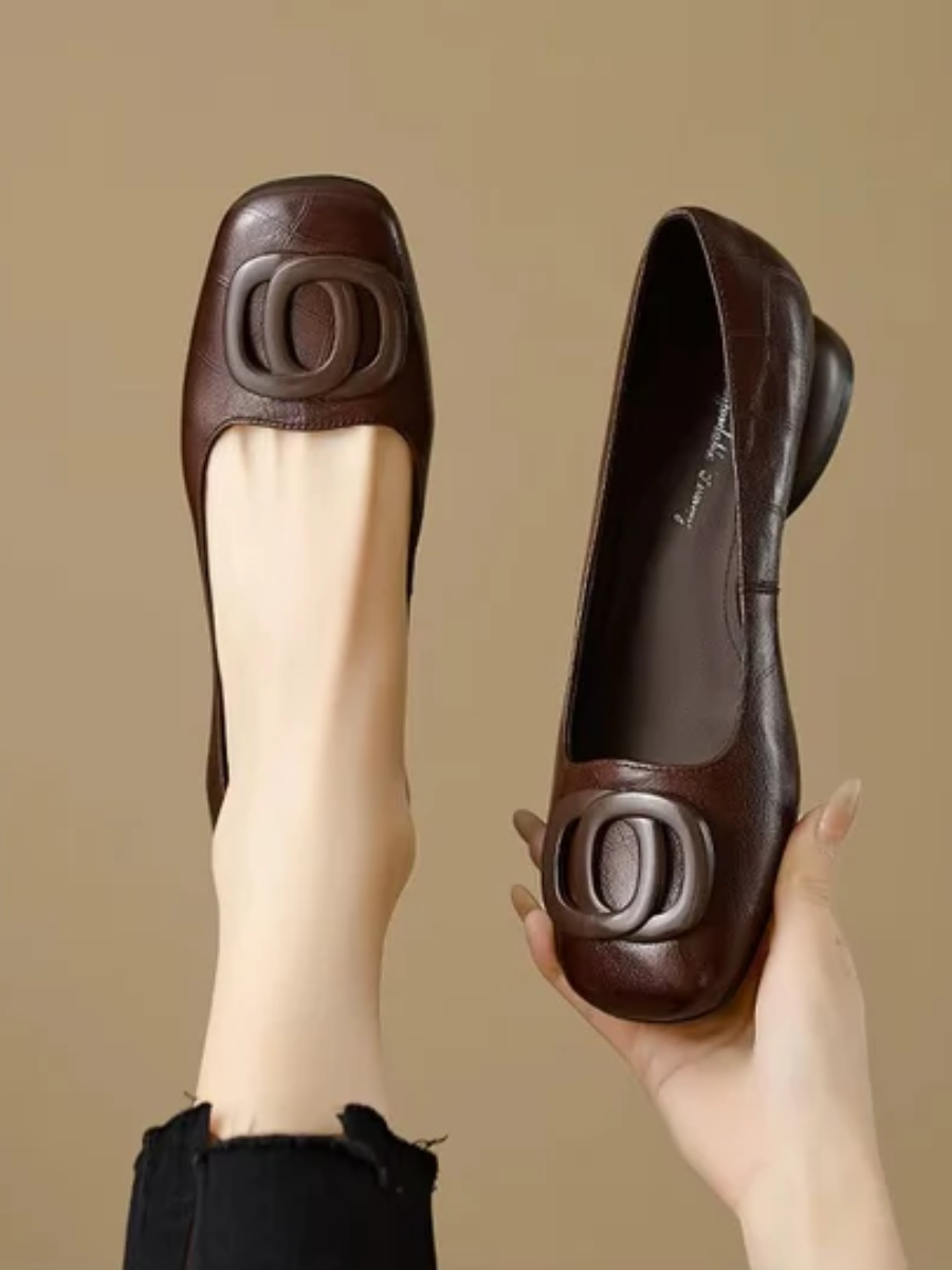 Adriana™ | Square Toe Flats