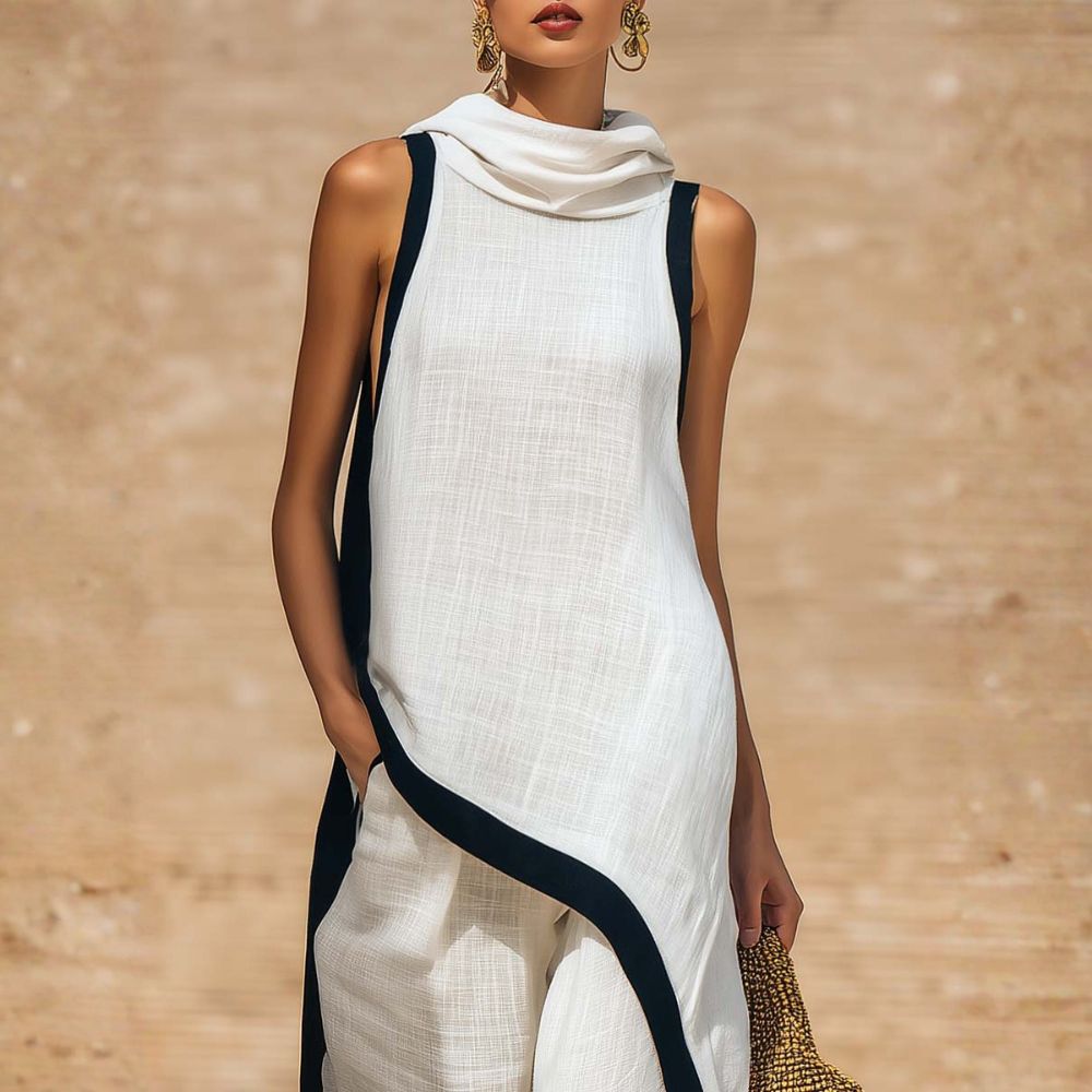 Jovanne | Completo Elegante in Lino Contemporaneo