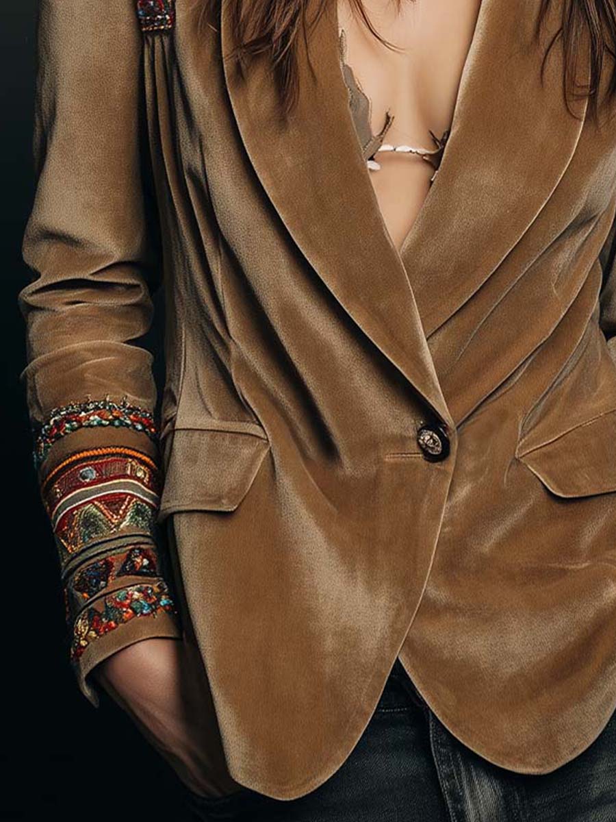 Kelloway™ | Bohemian Embroidered Blazer